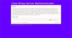 Desktop Screenshot of deliriumstudio.com